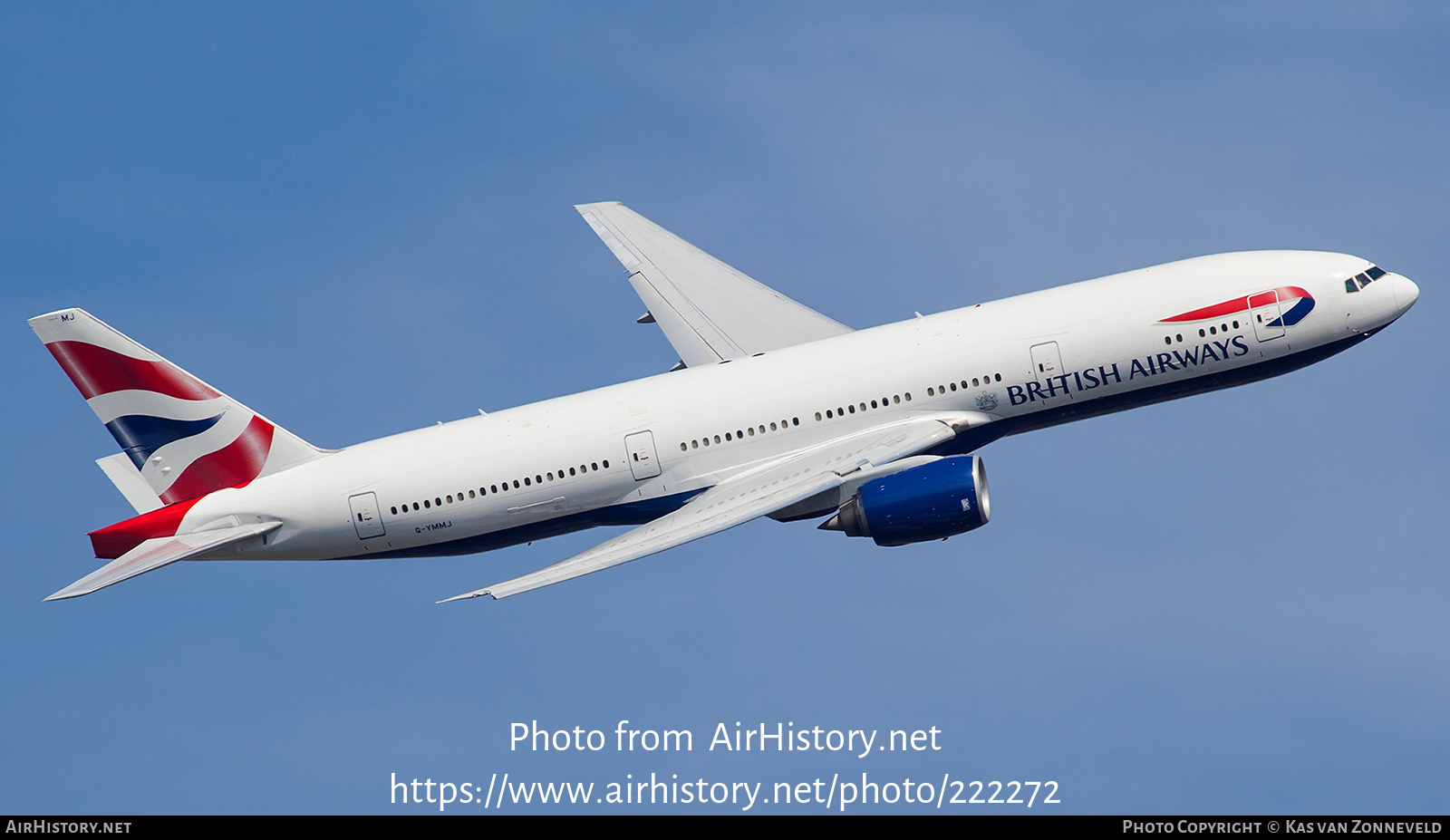 Aircraft Photo of G-YMMJ | Boeing 777-236/ER | British Airways | AirHistory.net #222272