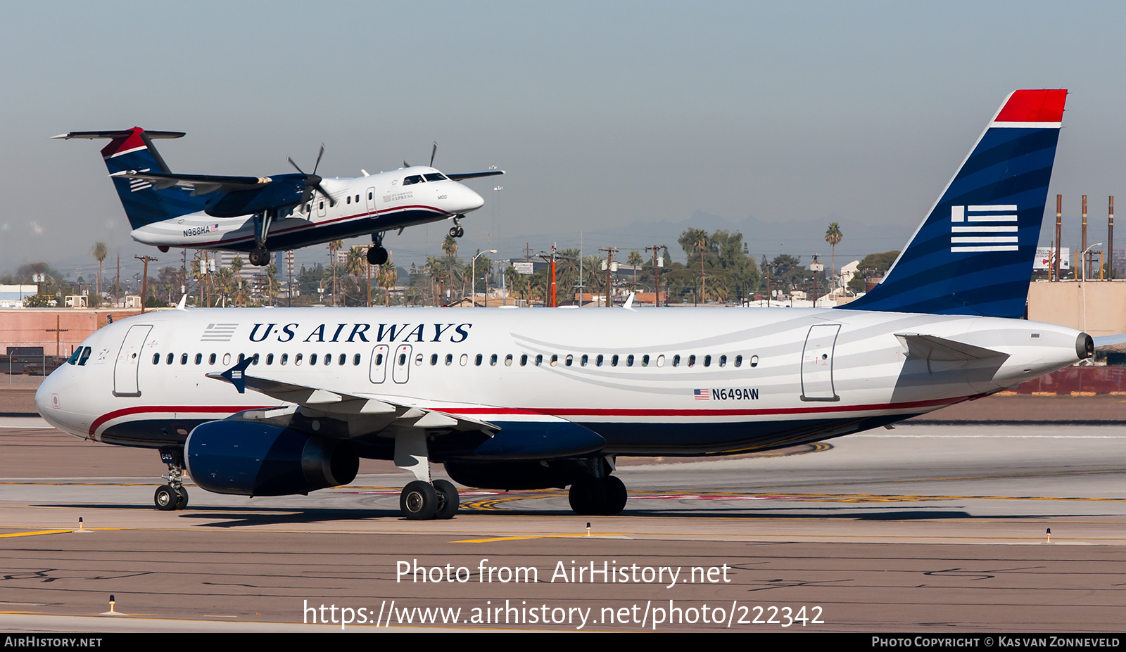 Aircraft Photo of N649AW | Airbus A320-232 | US Airways | AirHistory.net #222342