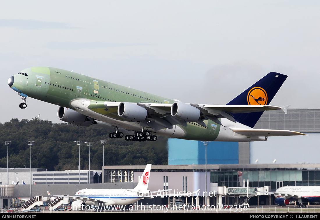 Aircraft Photo of F-WWAO | Airbus A380-841 | Lufthansa | AirHistory.net #222358