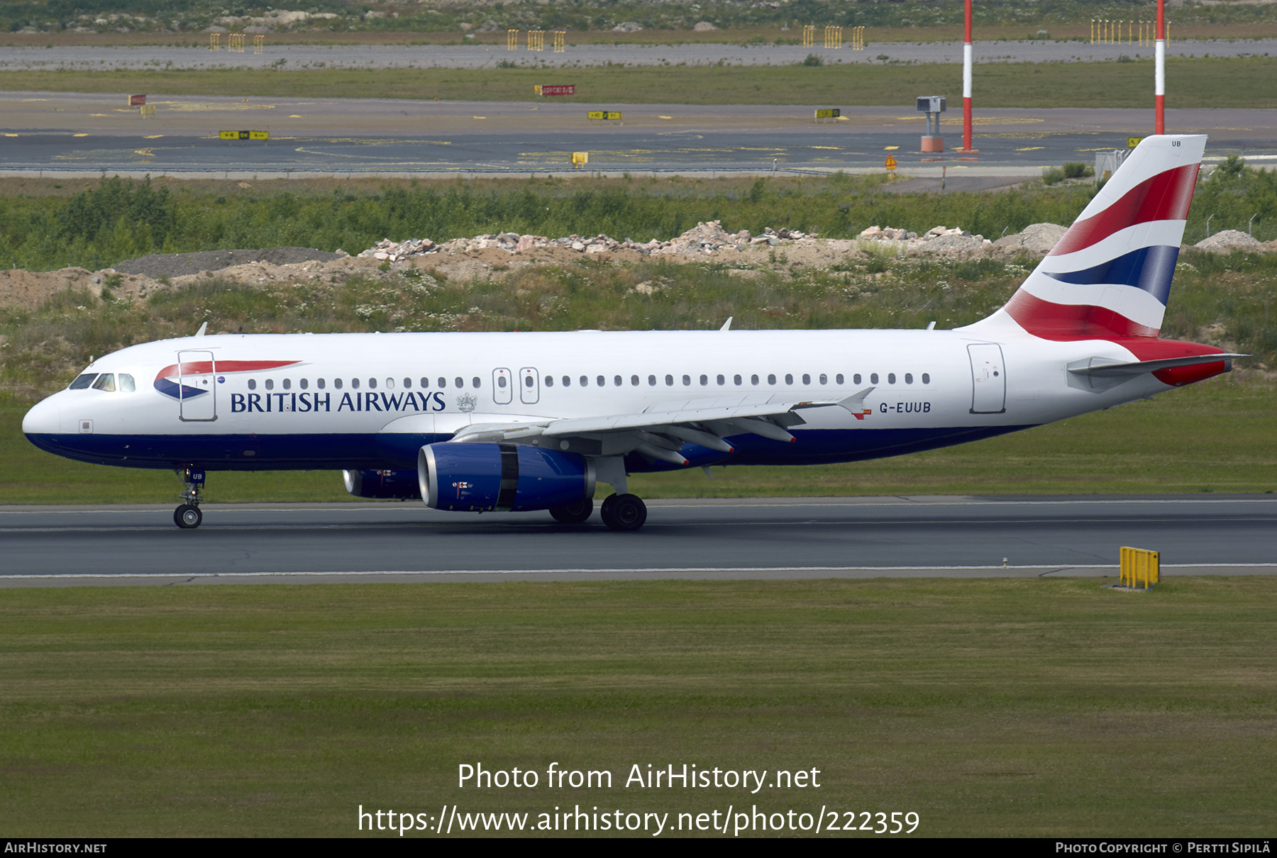 Aircraft Photo of G-EUUB | Airbus A320-232 | British Airways | AirHistory.net #222359