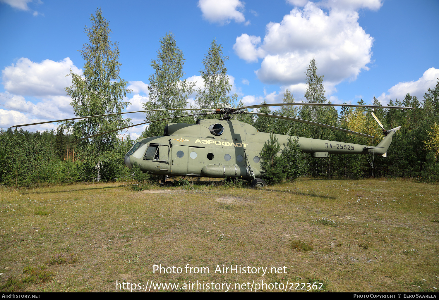 Aircraft Photo of RA-25525 | Mil Mi-8T | Aeroflot | AirHistory.net #222362