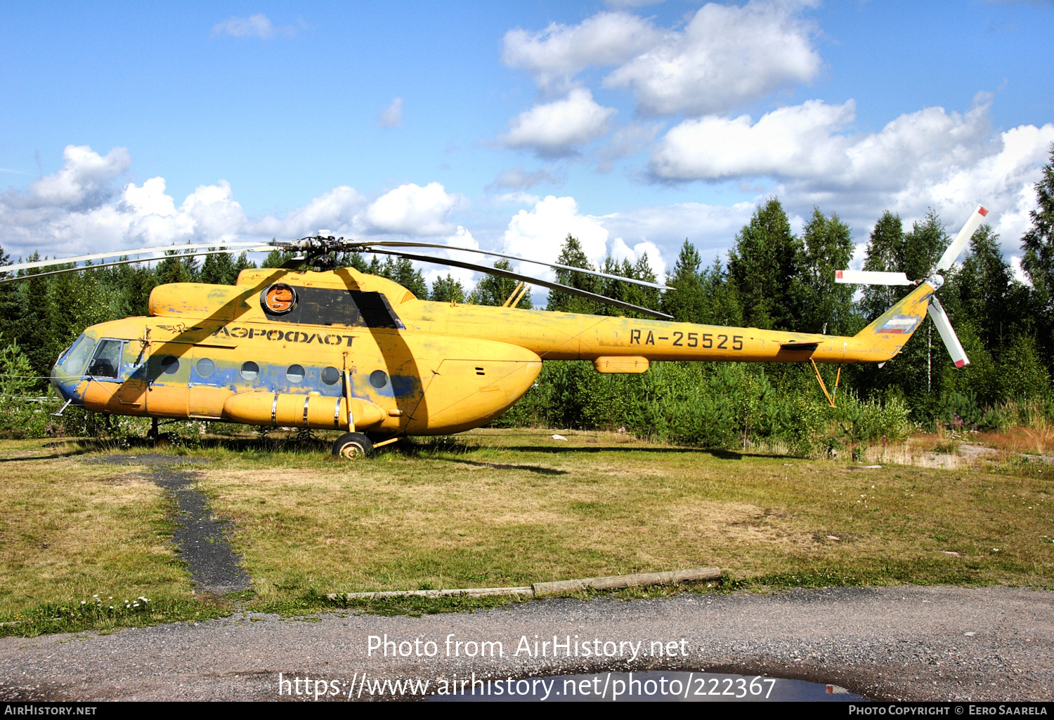 Aircraft Photo of RA-25525 | Mil Mi-8T | Aeroflot | AirHistory.net #222367