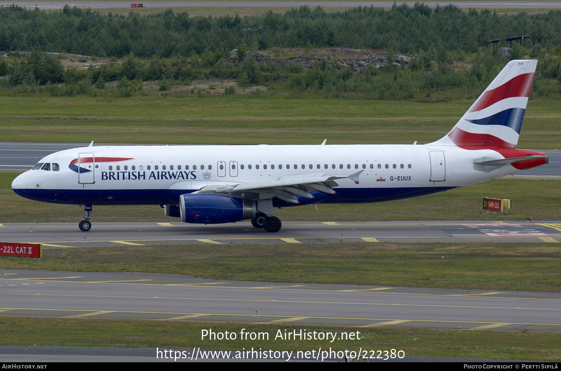 Aircraft Photo of G-EUUX | Airbus A320-232 | British Airways | AirHistory.net #222380