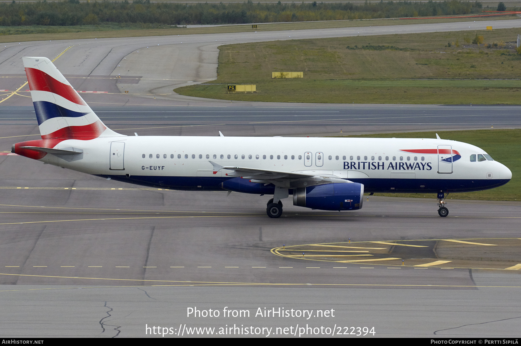 Aircraft Photo of G-EUYF | Airbus A320-232 | British Airways ...