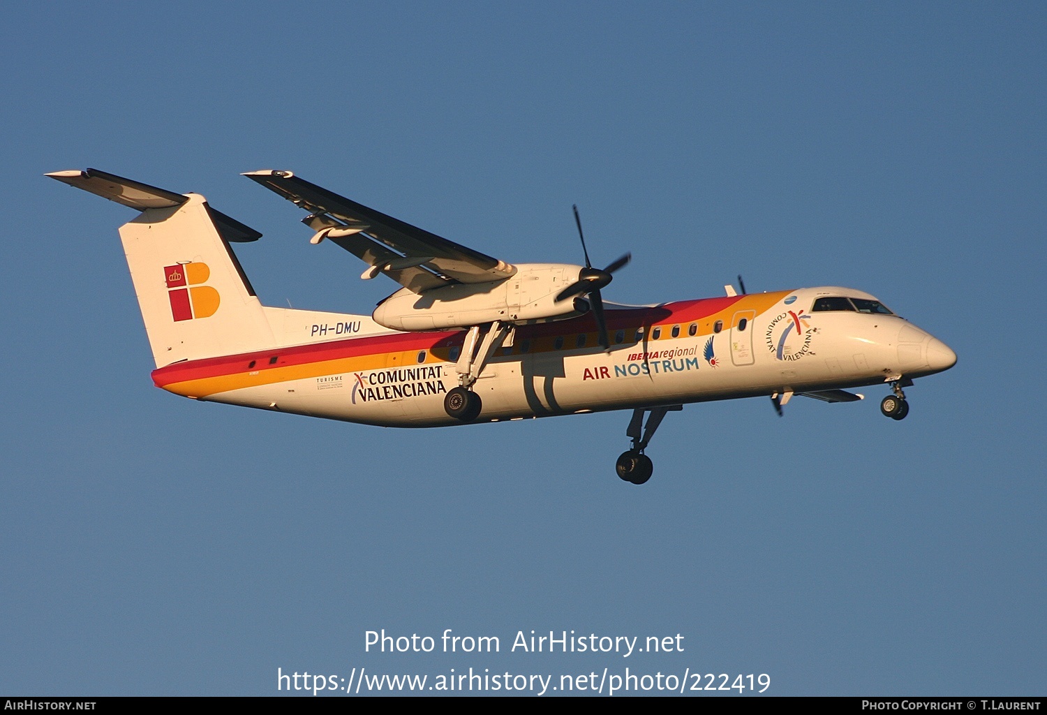 Aircraft Photo of PH-DMU | Bombardier DHC-8-315Q Dash 8 | Iberia Regional | AirHistory.net #222419