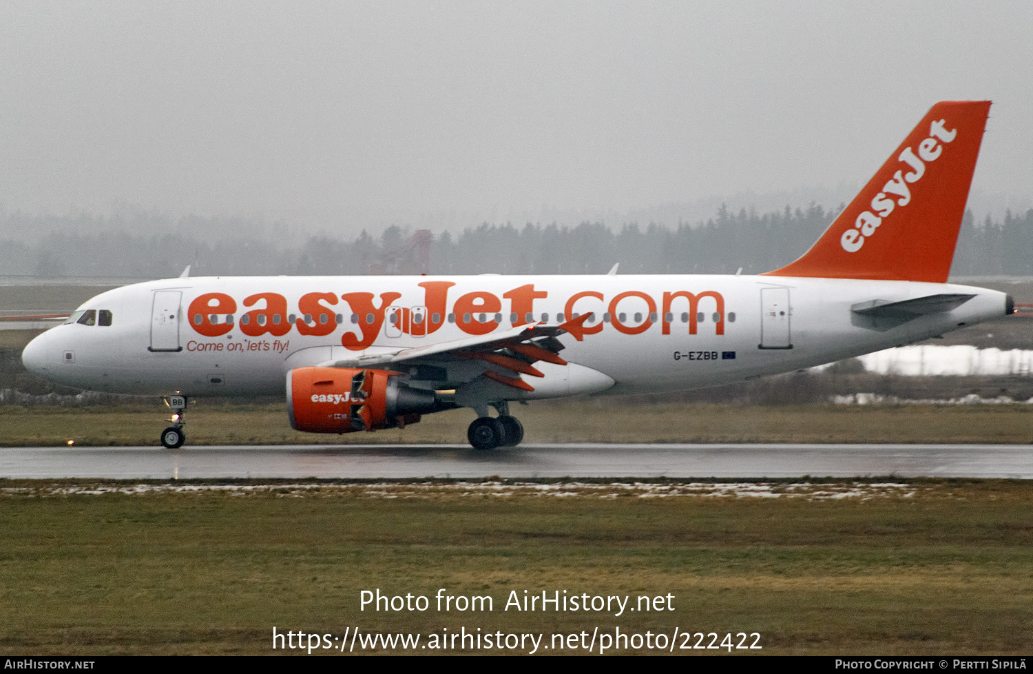 Aircraft Photo of G-EZBB | Airbus A319-111 | EasyJet | AirHistory.net #222422