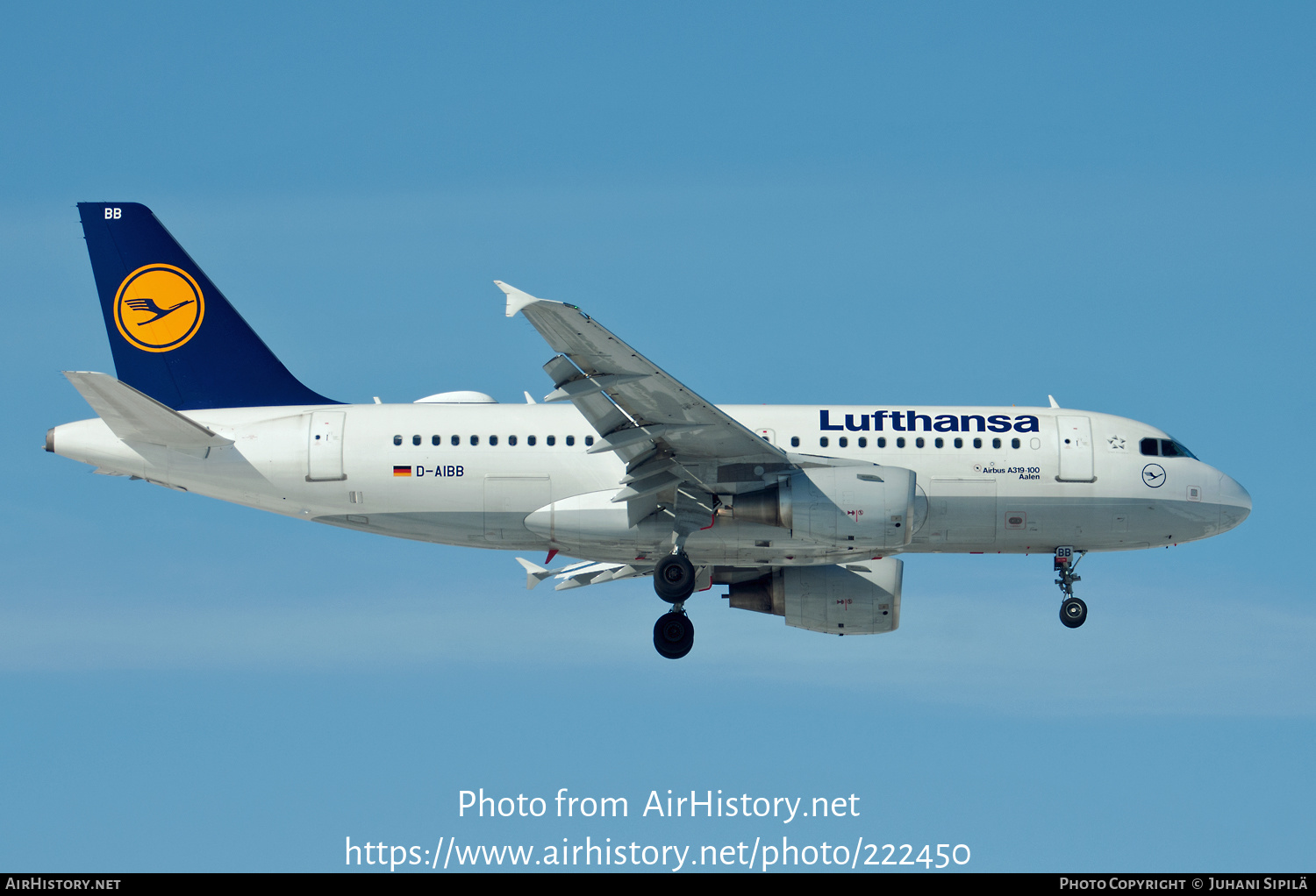 Aircraft Photo of D-AIBB | Airbus A319-112 | Lufthansa | AirHistory.net #222450