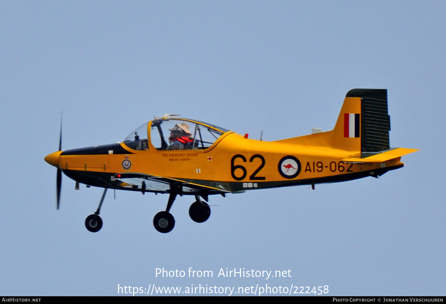 Aircraft Photo of VH-CTQ / A19-062 | New Zealand CT-4A Airtrainer | Australia - Air Force | AirHistory.net #222458