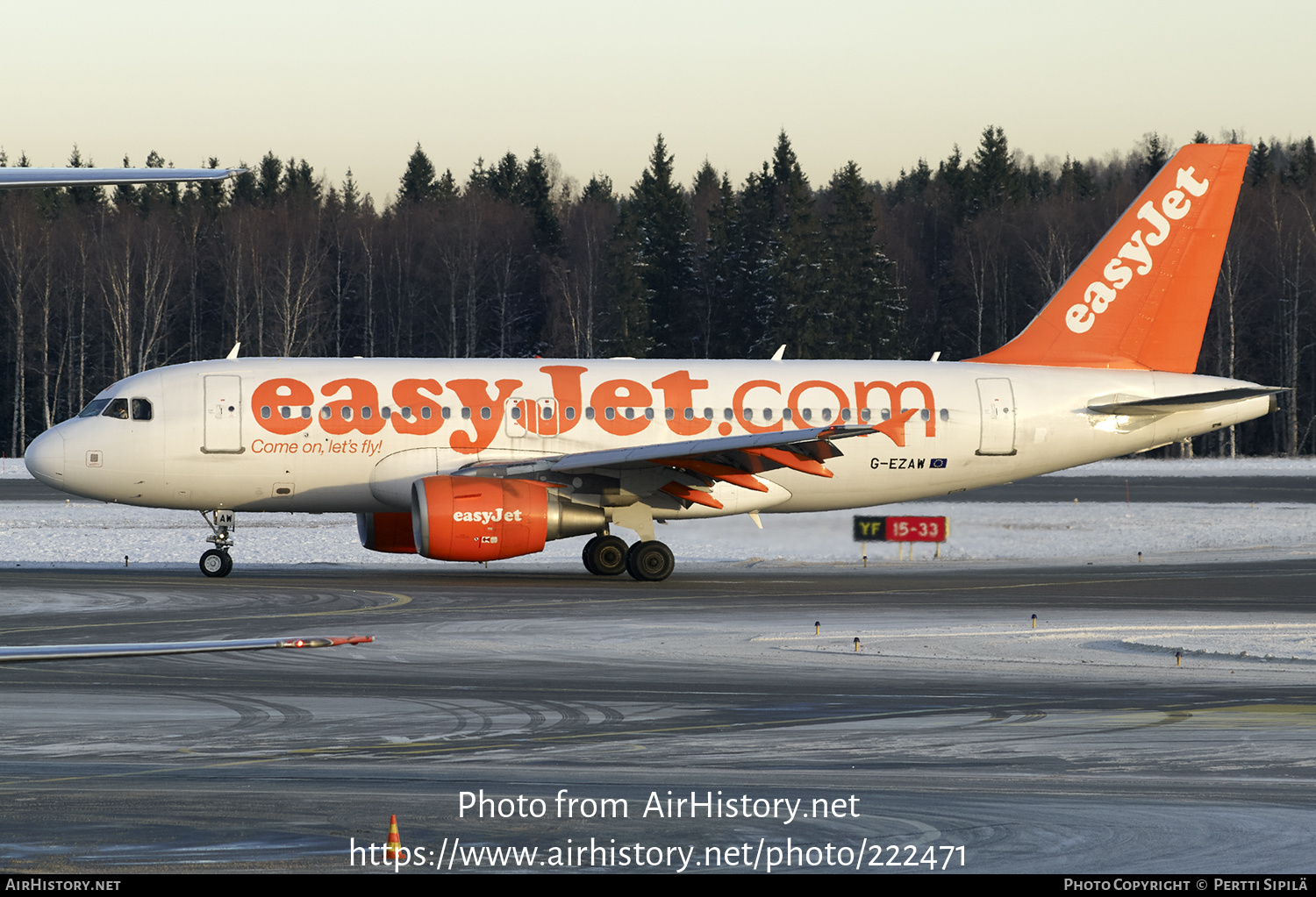 Aircraft Photo of G-EZAW | Airbus A319-111 | EasyJet | AirHistory.net #222471