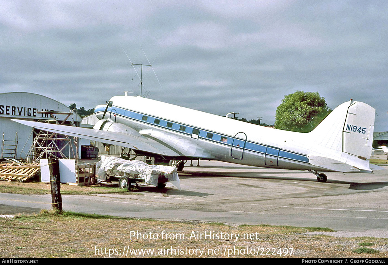 Aircraft Photo of N1945 | Douglas DC-3-G202A | AirHistory.net #222497