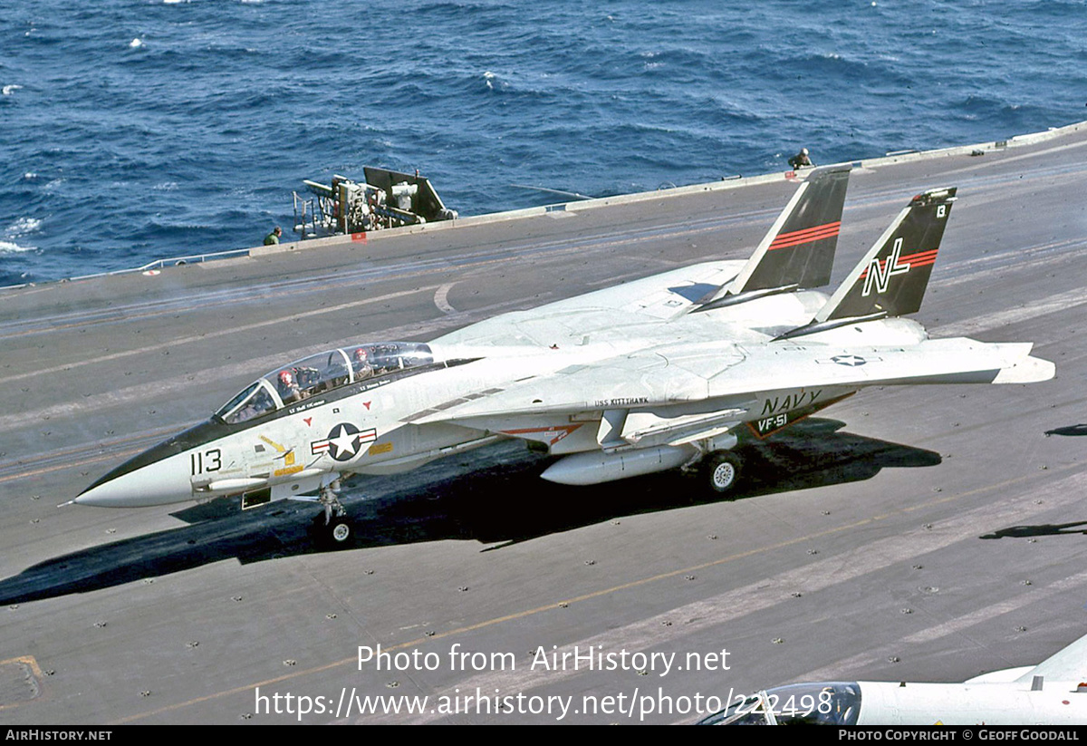 Aircraft Photo of 160683 | Grumman F-14A Tomcat | USA - Navy | AirHistory.net #222498