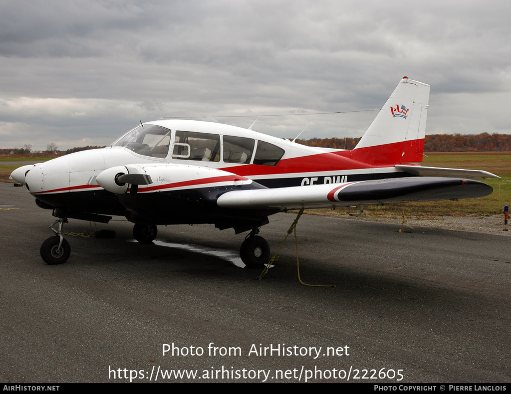 Aircraft Photo of CF-DWL | Piper PA-23-250 Aztec | AirHistory.net #222605