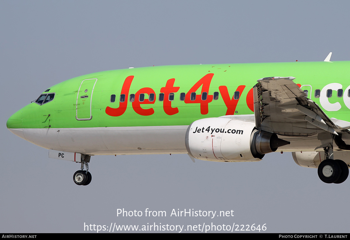 Aircraft Photo of CN-RPC | Boeing 737-4K5 | Jet4you | AirHistory.net #222646