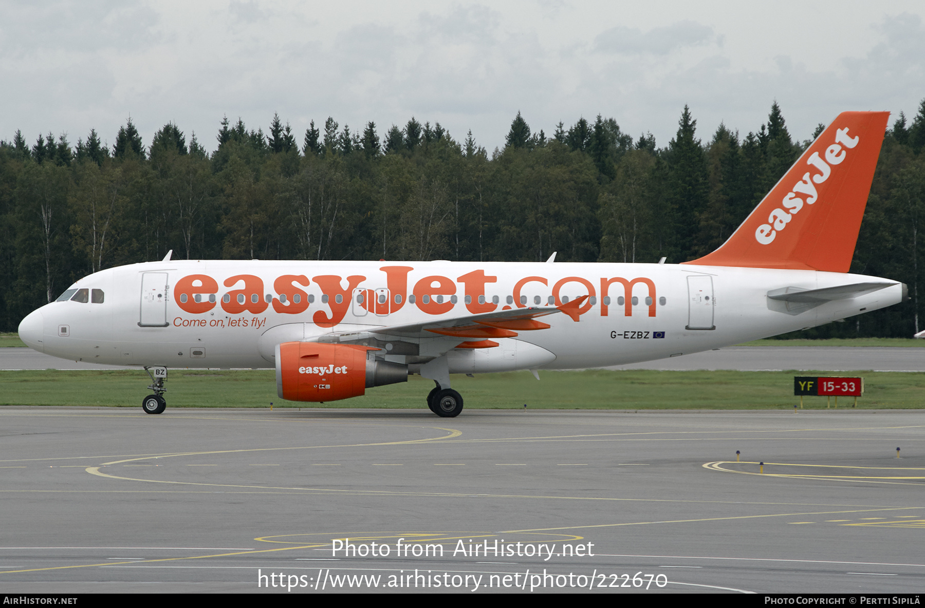 Aircraft Photo of G-EZBZ | Airbus A319-111 | EasyJet | AirHistory.net #222670