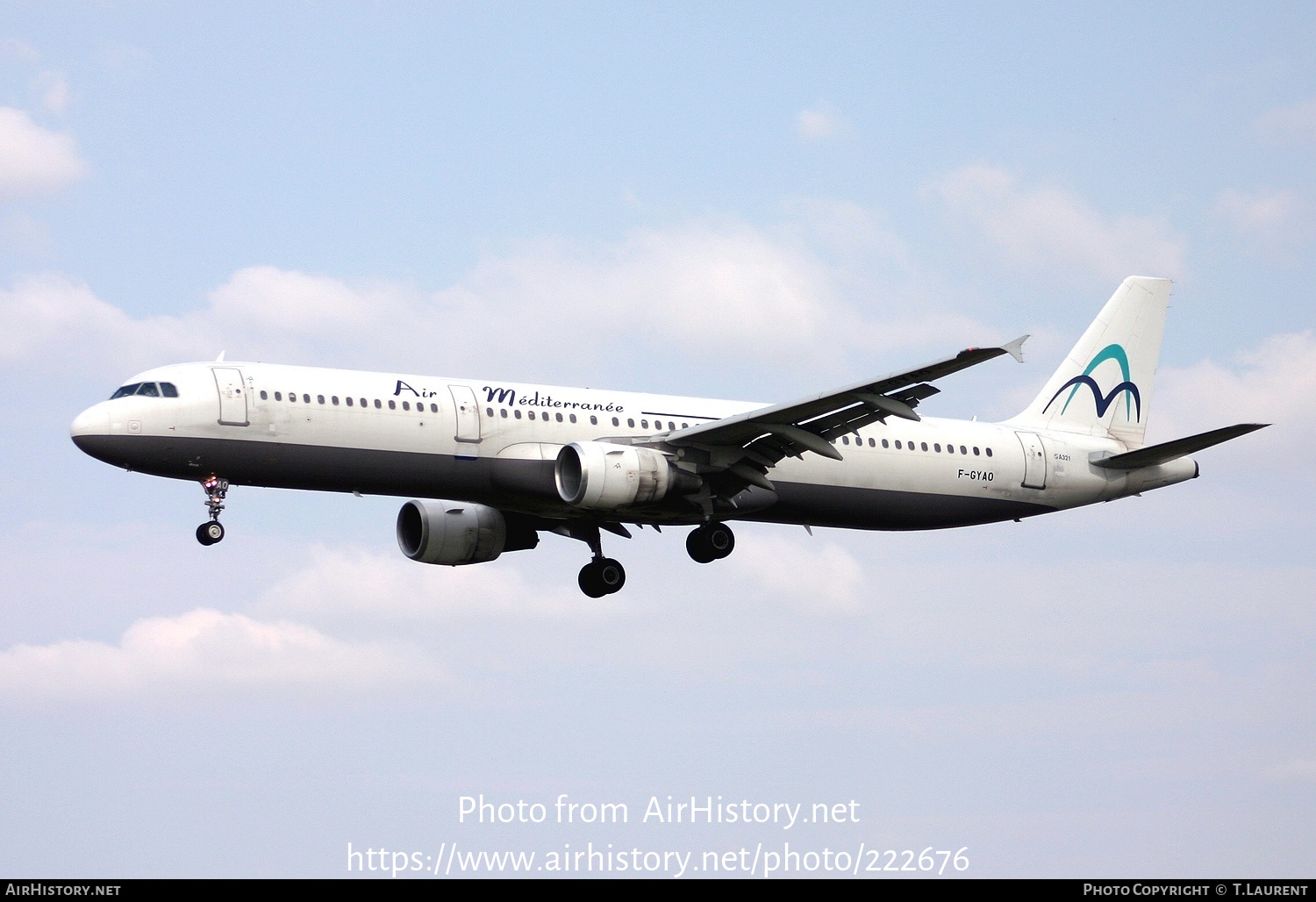 Aircraft Photo of F-GYAO | Airbus A321-111 | Air Méditerranée | AirHistory.net #222676