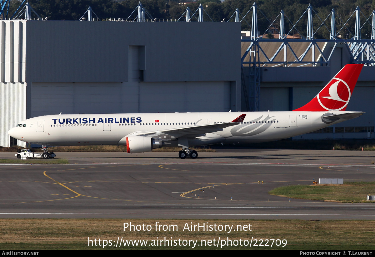 Aircraft Photo of F-WWYP | Airbus A330-303 | Turkish Airlines | AirHistory.net #222709