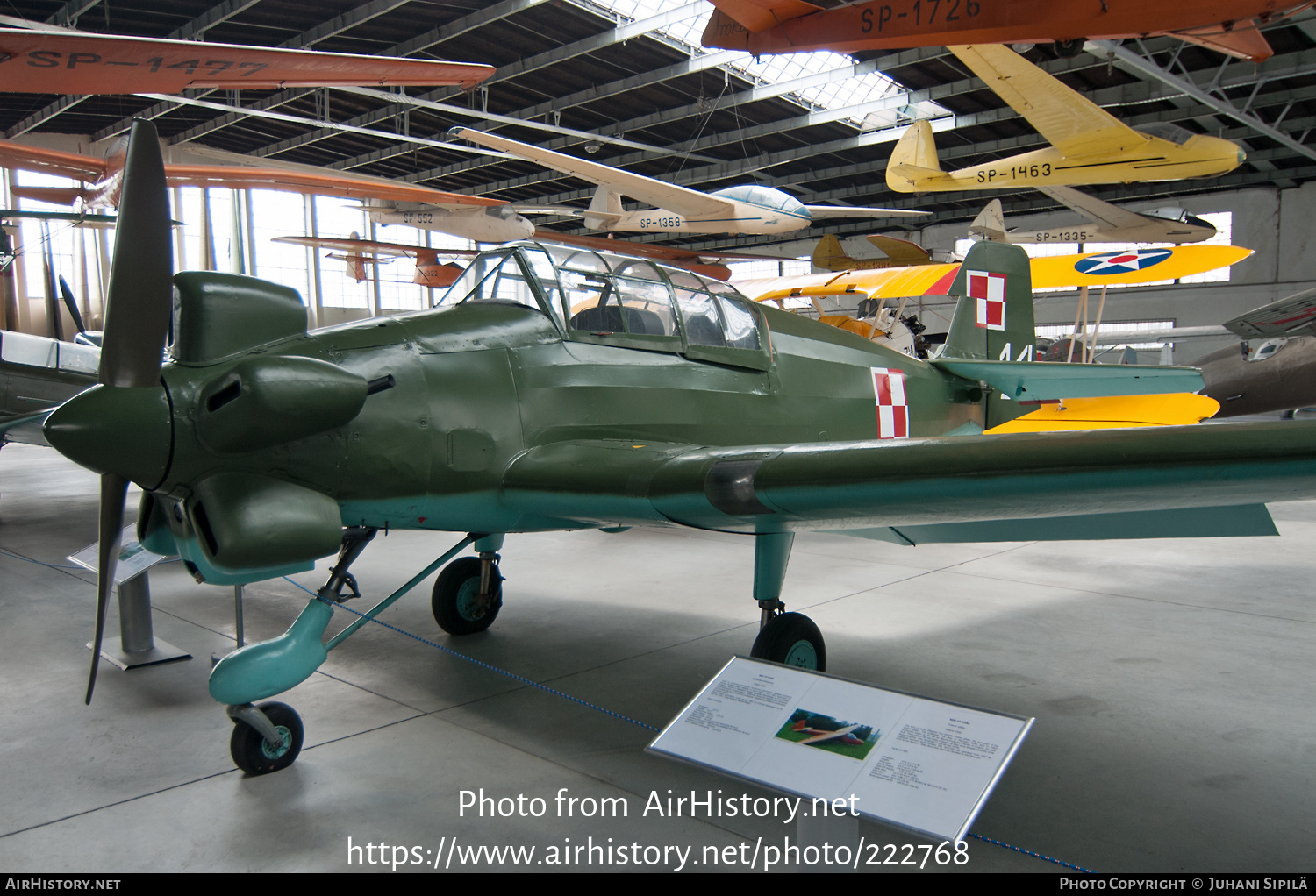 Aircraft Photo of SP-BPL | LWD Junak-3 | Poland - Air Force | AirHistory.net #222768