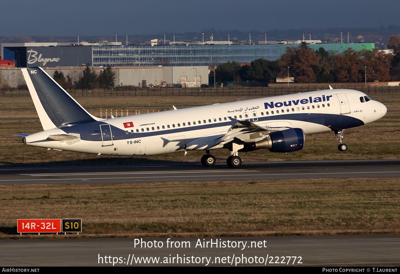 Aircraft Photo of TS-INC | Airbus A320-214 | Nouvelair Tunisie | AirHistory.net #222772