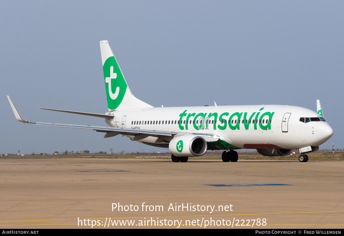 Aircraft Photo of F-HTVA | Boeing 737-800 | Transavia | AirHistory.net #222788