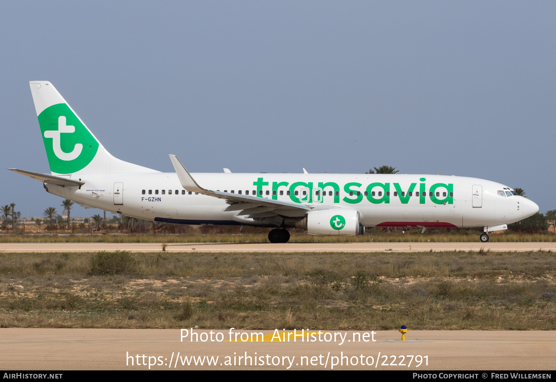 Aircraft Photo of F-GZHN | Boeing 737-85H | Transavia | AirHistory.net #222791