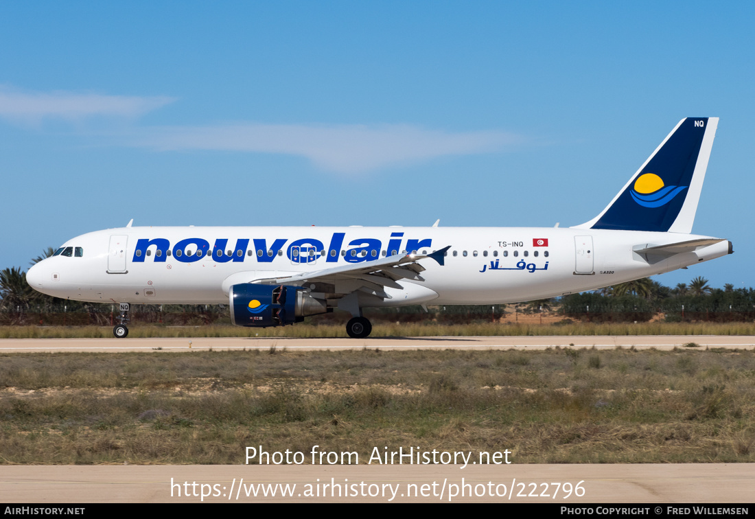 Aircraft Photo of TS-INQ | Airbus A320-214 | Nouvelair Tunisie | AirHistory.net #222796