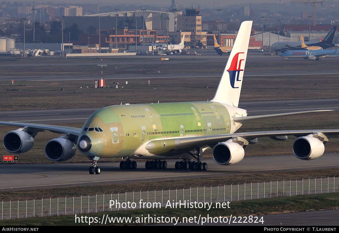 Aircraft Photo of F-WWAJ | Airbus A380-841 | Malaysia Airlines | AirHistory.net #222824