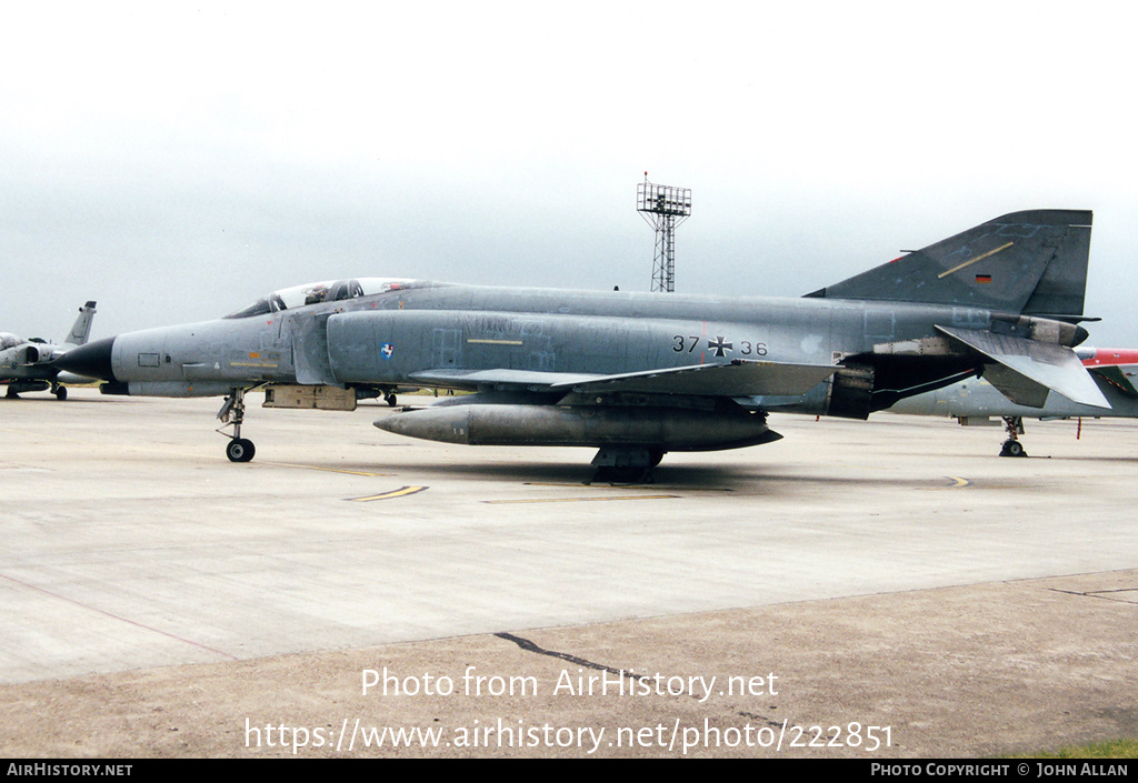 Aircraft Photo of 3736 | McDonnell Douglas F-4F Phantom II | Germany - Air Force | AirHistory.net #222851