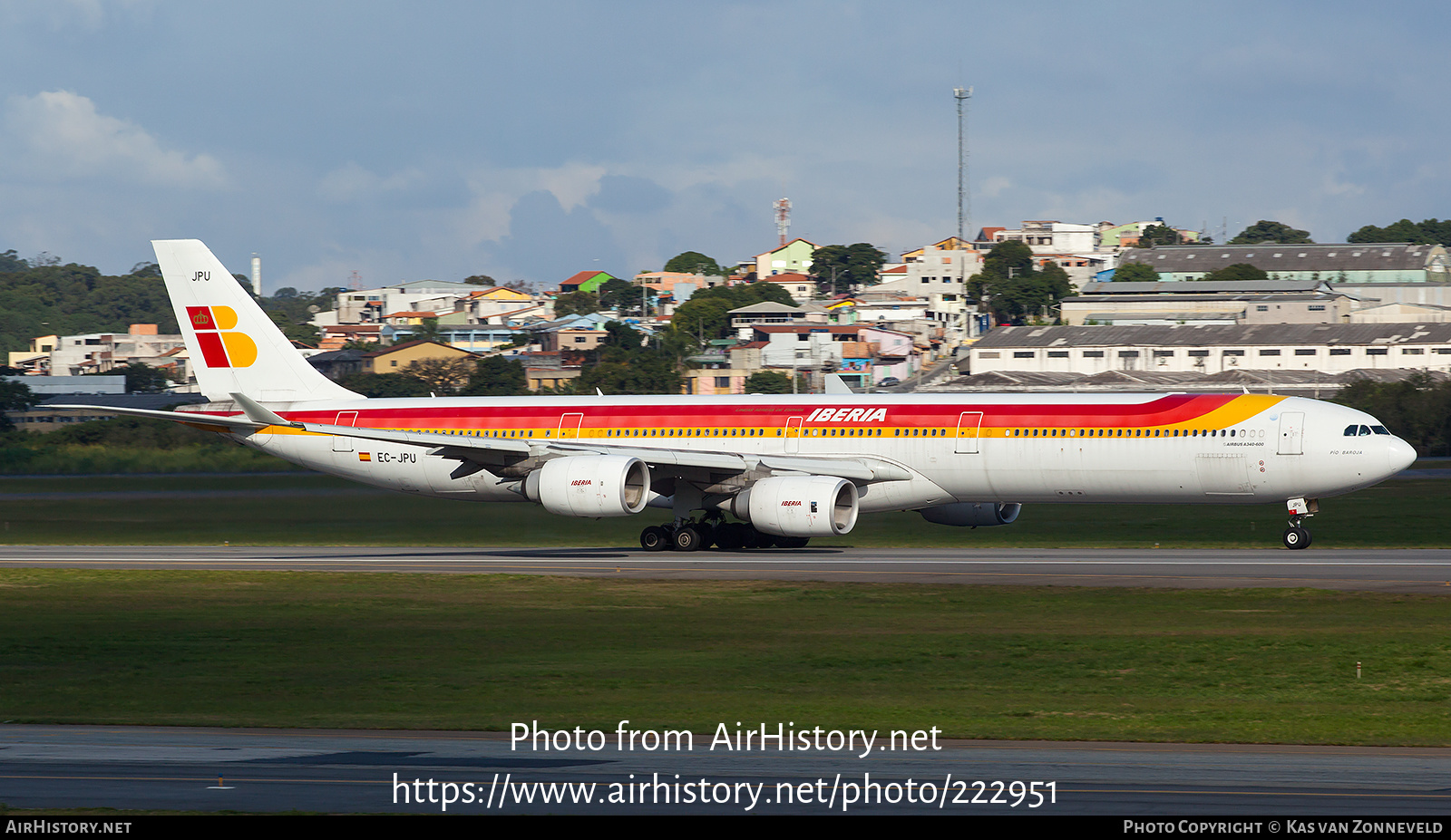 Aircraft Photo of EC-JPU | Airbus A340-642 | Iberia | AirHistory.net #222951