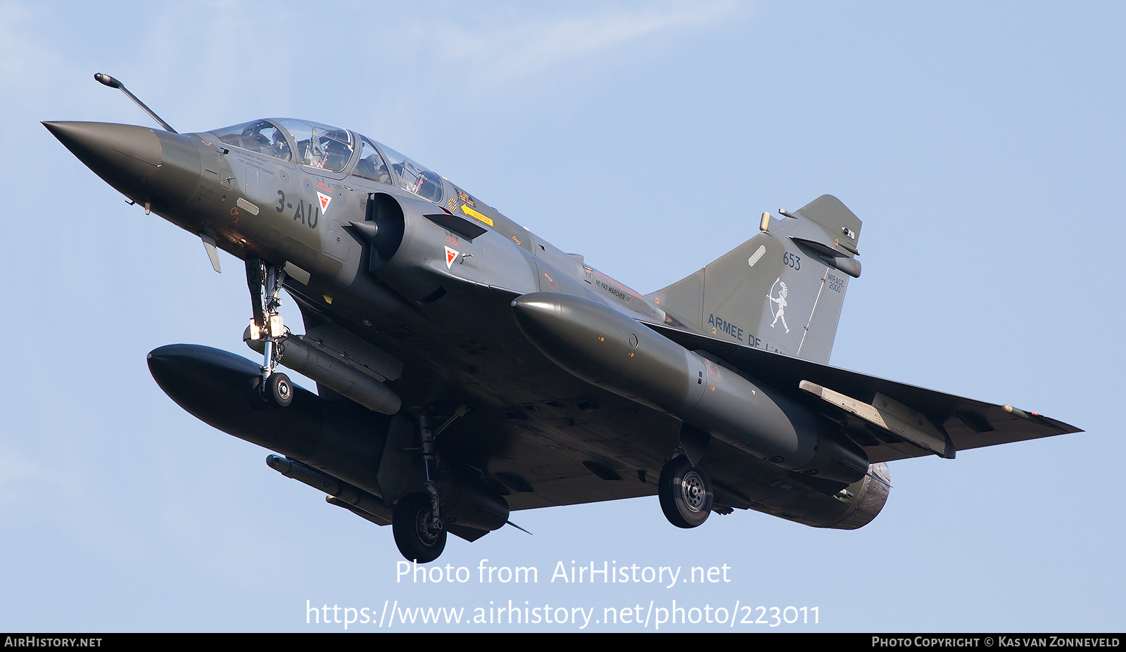 Aircraft Photo of 653 | Dassault Mirage 2000D | France - Air Force | AirHistory.net #223011