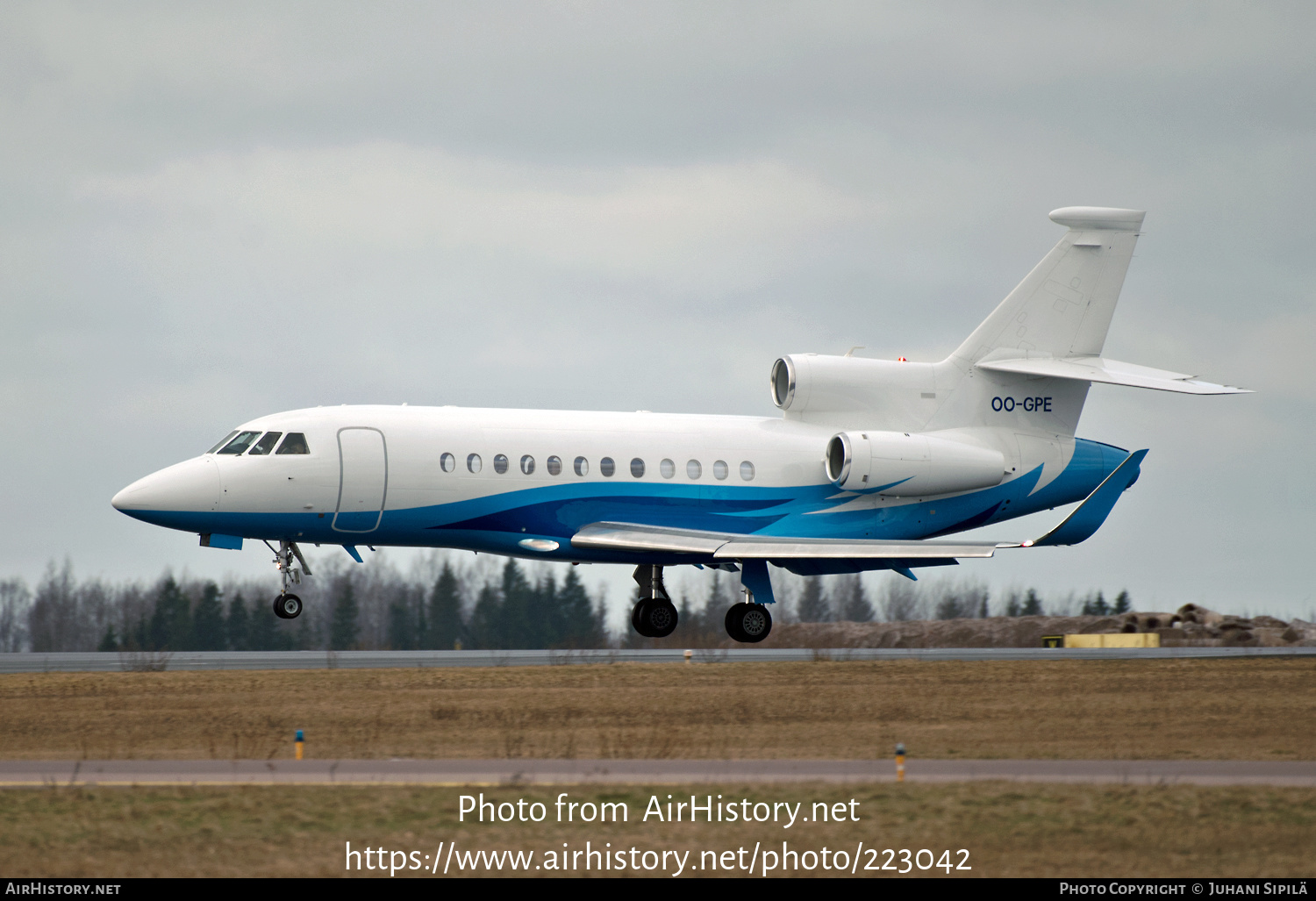 Aircraft Photo of OO-GPE | Dassault Falcon 900LX | AirHistory.net #223042