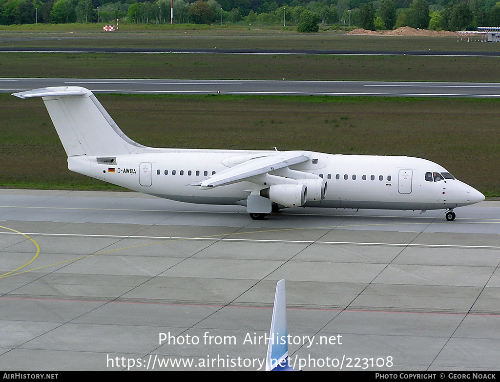 Aircraft Photo of D-AWBA | British Aerospace BAe-146-300 | WDL Aviation | AirHistory.net #223108