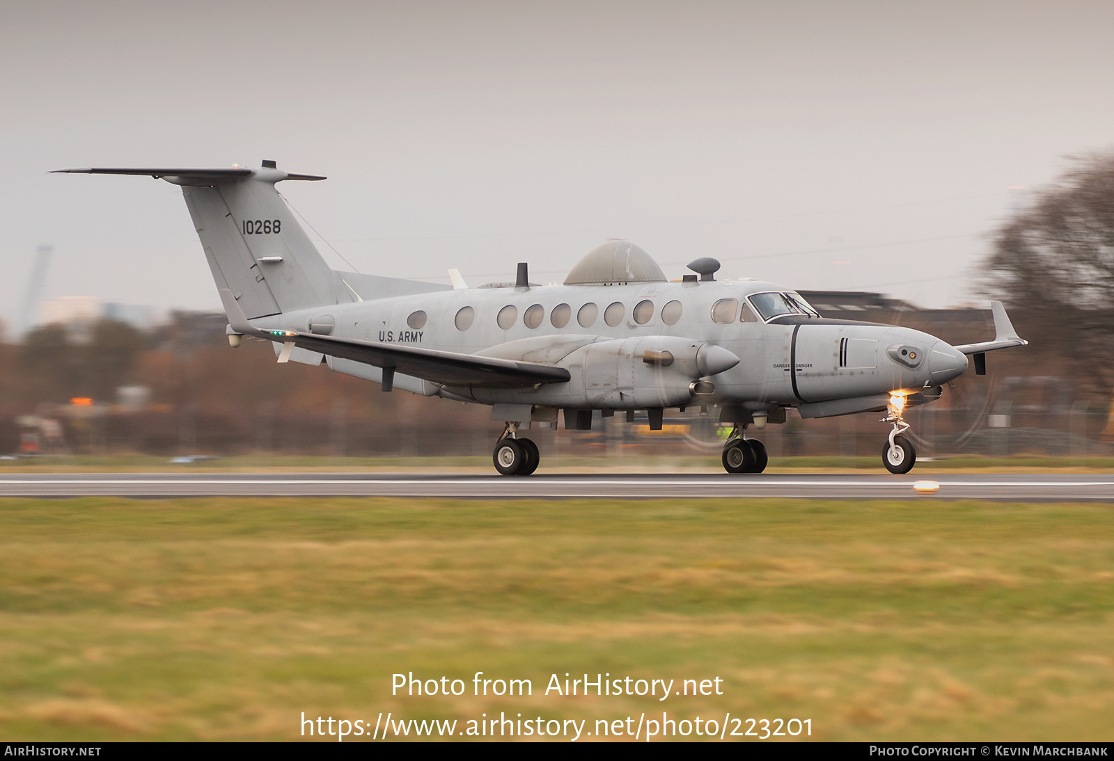 Aircraft Photo of 11-0268 / 10268 | Hawker Beechcraft MC-12S Huron (350ER) | USA - Army | AirHistory.net #223201