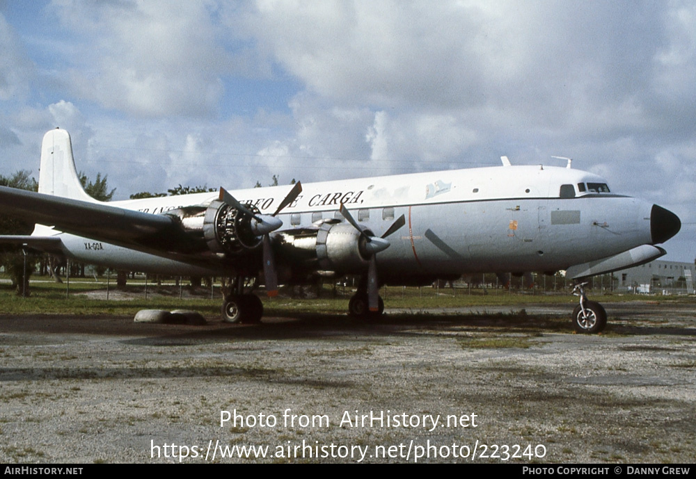 Aircraft Photo of XA-GOA | Douglas C-118A Liftmaster | Transporte Aereos de Carga | AirHistory.net #223240