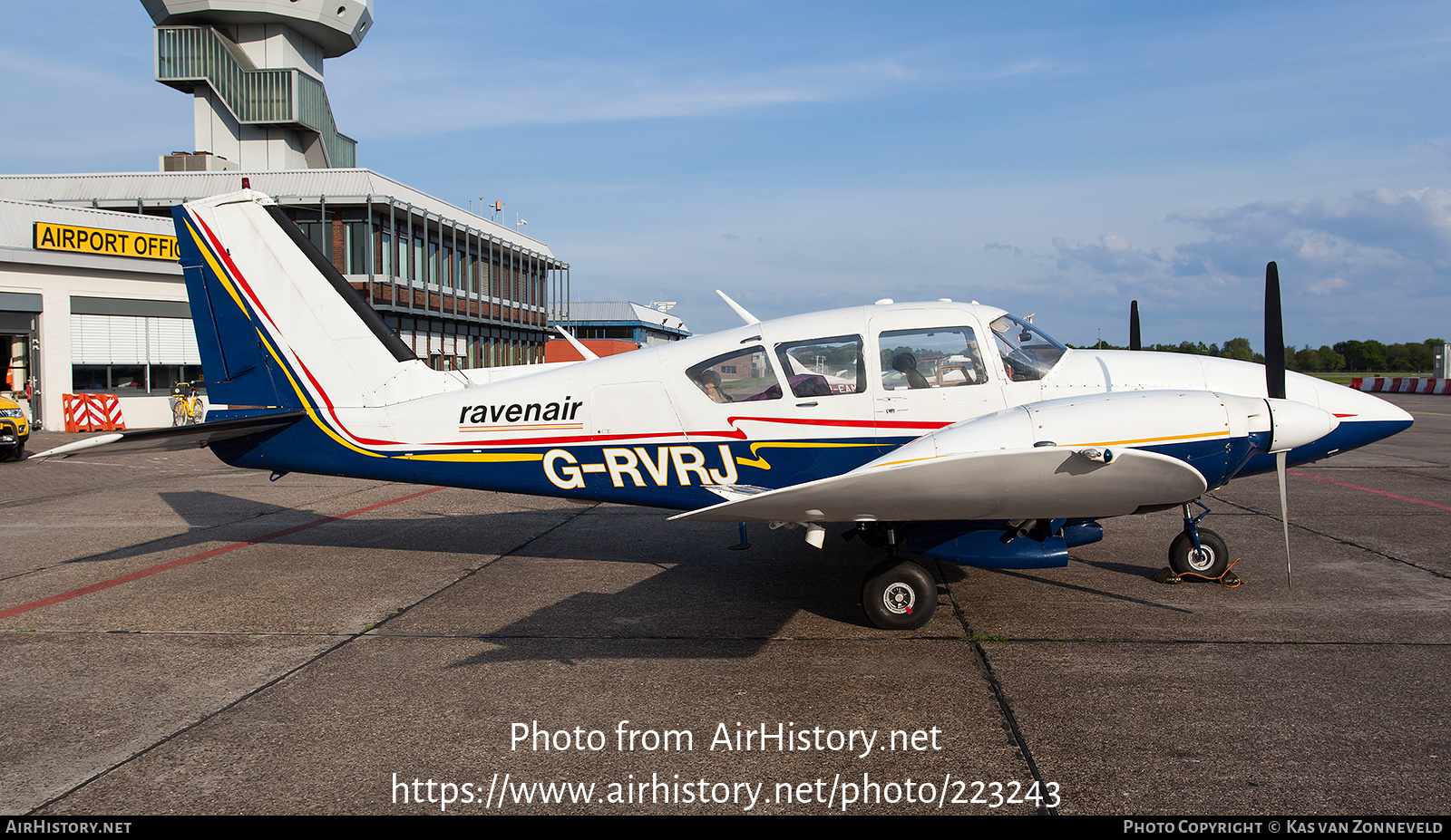 Aircraft Photo of G-RVRJ | Piper PA-23-250 Aztec E | Ravenair | AirHistory.net #223243