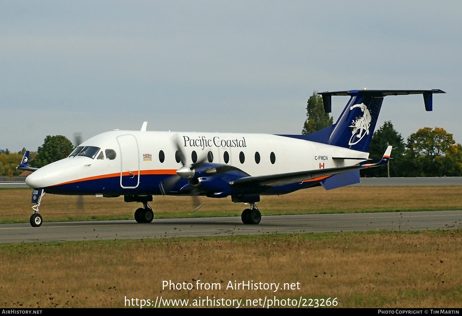 Aircraft Photo of C-FMCN | Beech 1900D | Pacific Coastal Airlines | AirHistory.net #223266