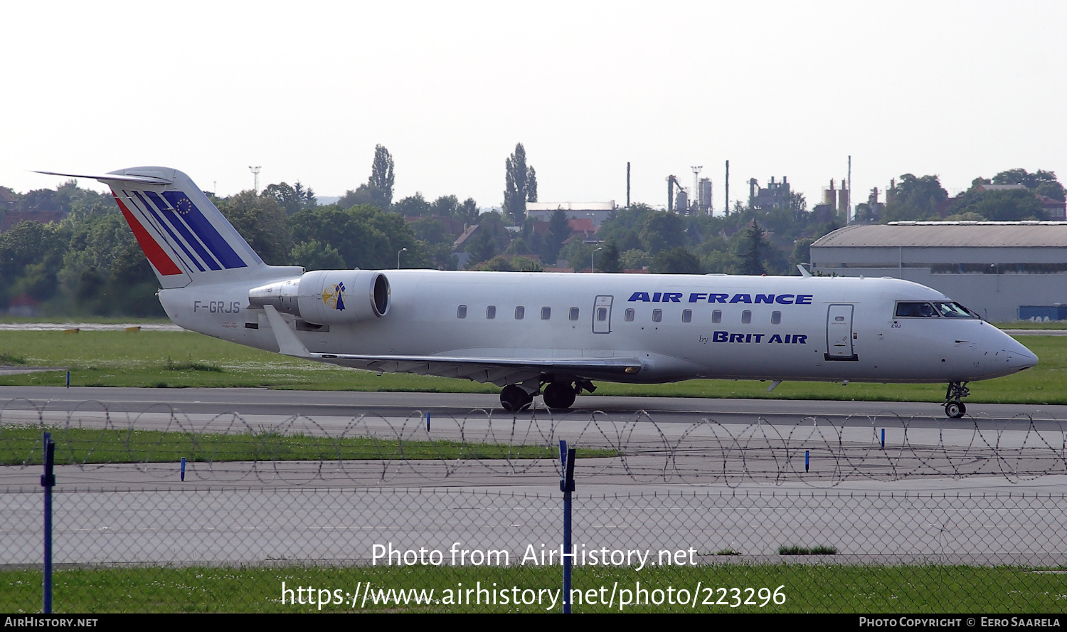 Aircraft Photo of F-GRJS | Bombardier CRJ-100ER (CL-600-2B19) | Air France | AirHistory.net #223296