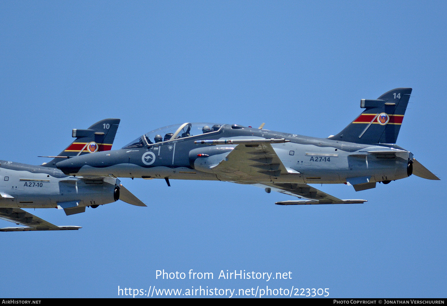 Aircraft Photo of A27-14 | BAE Systems Hawk 127 | Australia - Air Force | AirHistory.net #223305