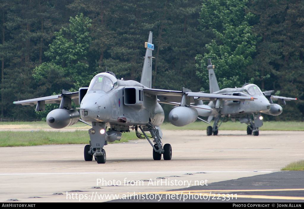 Aircraft Photo of XZ396 | Sepecat Jaguar GR3A | UK - Air Force | AirHistory.net #223311