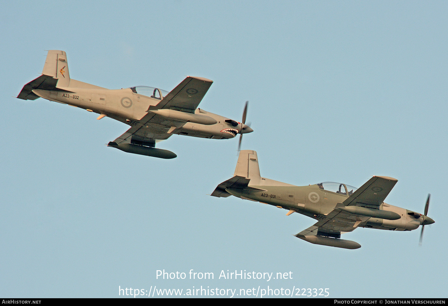 Aircraft Photo of A23-031 | Pilatus PC-9A | Australia - Air Force | AirHistory.net #223325