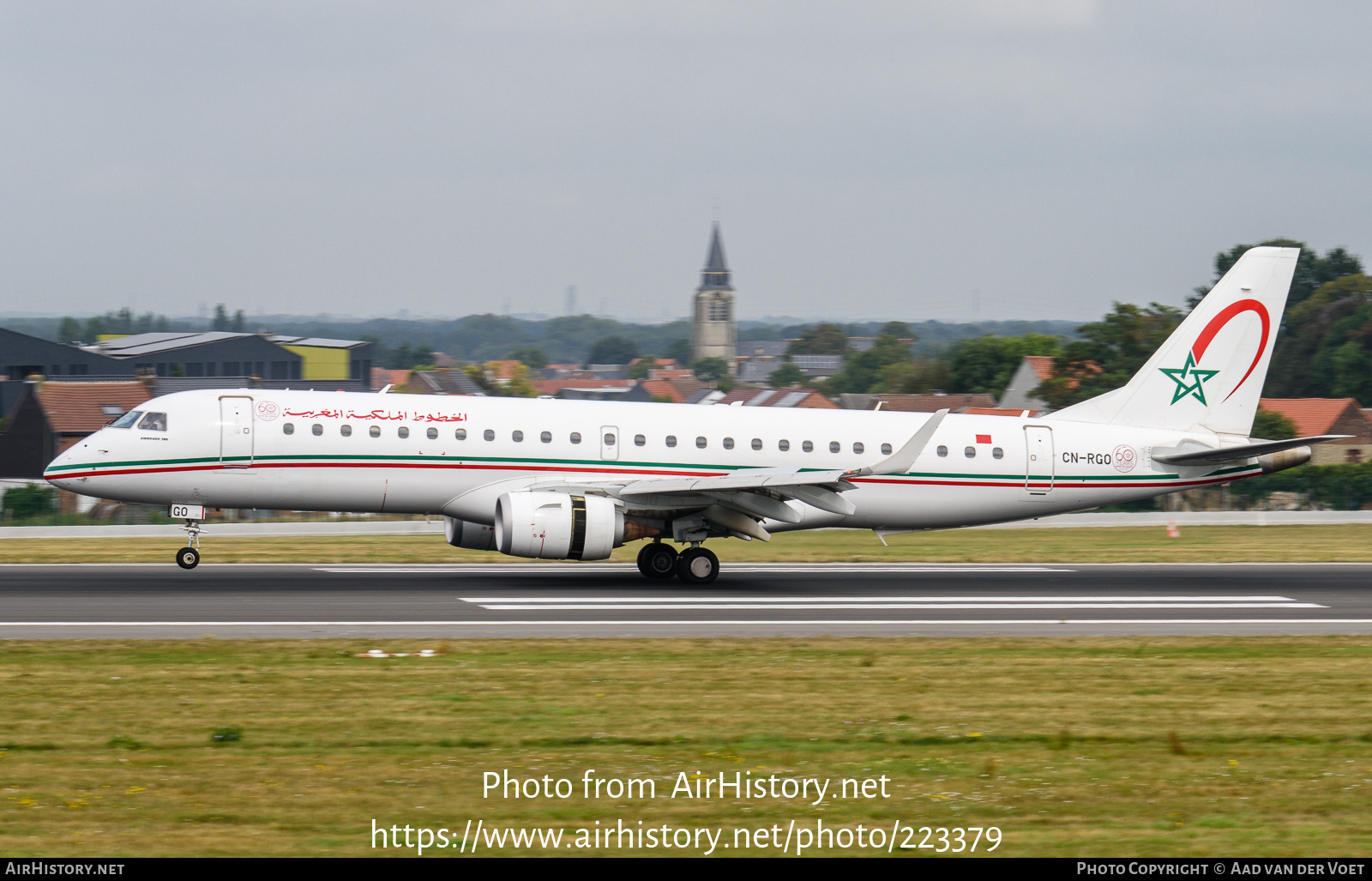 Aircraft Photo of CN-RGO | Embraer 190AR (ERJ-190-100IGW) | Royal Air Maroc - RAM | AirHistory.net #223379