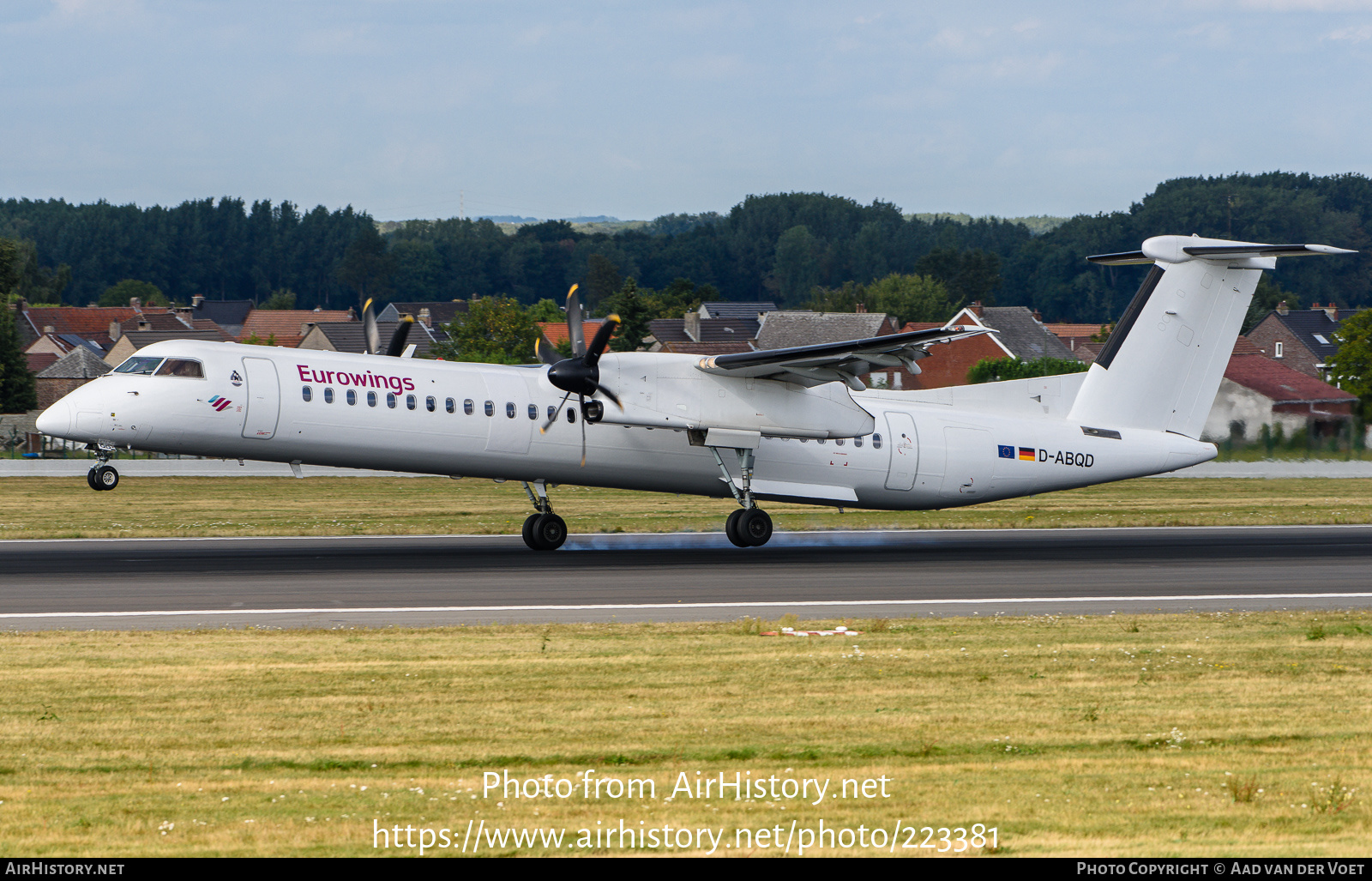 Aircraft Photo of D-ABQD | Bombardier DHC-8-402 Dash 8 | Eurowings | AirHistory.net #223381