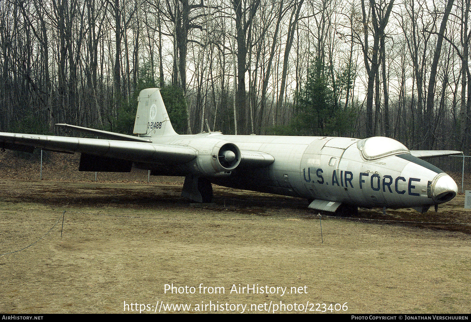 Aircraft Photo of 52-1488 / 0-21488 | Martin RB-57A Canberra | USA - Air Force | AirHistory.net #223406