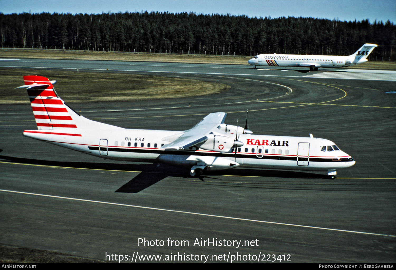 Aircraft Photo of OH-KRA | ATR ATR-72-201 | Karair | AirHistory.net #223412