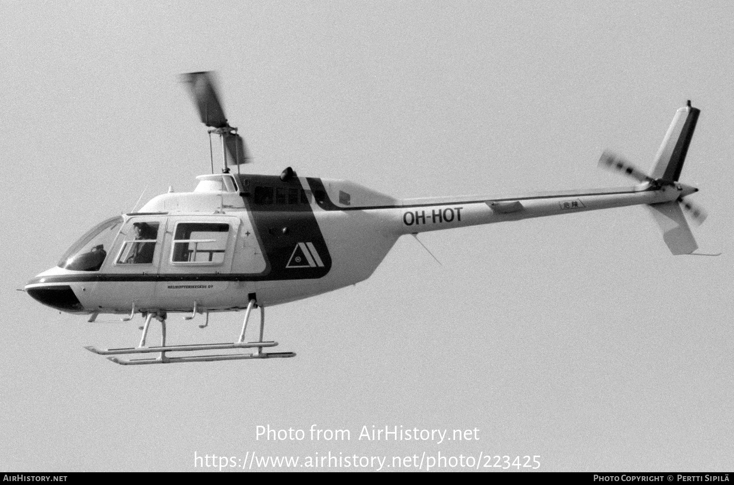 Aircraft Photo of OH-HOT | Bell 206B-3 JetRanger III | Helikopterikeskus | AirHistory.net #223425