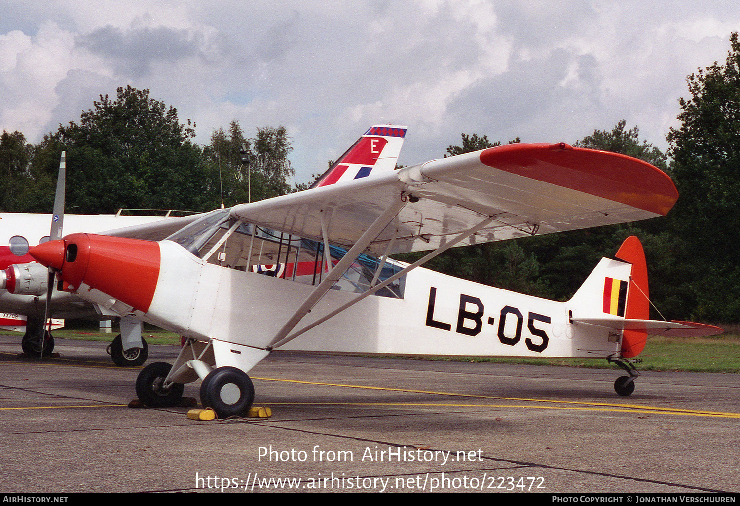 Aircraft Photo of LB-05 | Piper L-21B Super Cub | Belgium - Air Force | AirHistory.net #223472