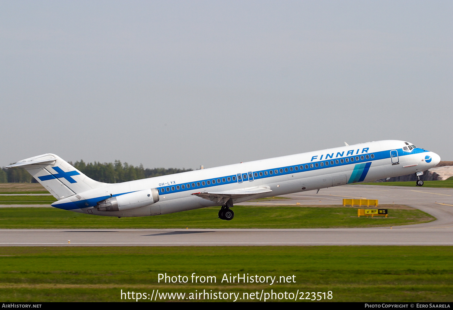 Aircraft Photo of OH-LYX | McDonnell Douglas DC-9-51 | Finnair | AirHistory.net #223518