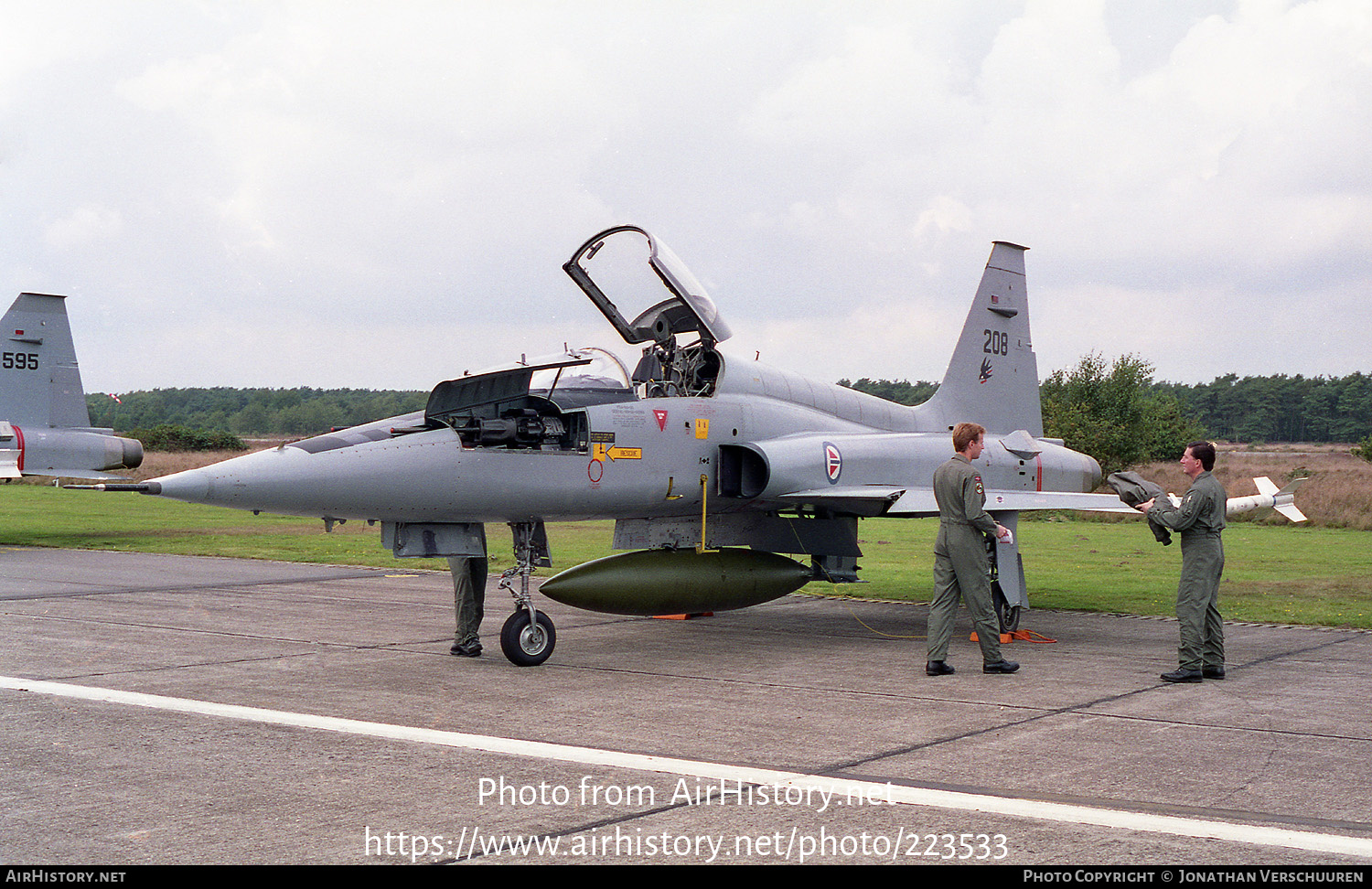 Aircraft Photo of 208 | Northrop F-5A Freedom Fighter | Norway - Air Force | AirHistory.net #223533