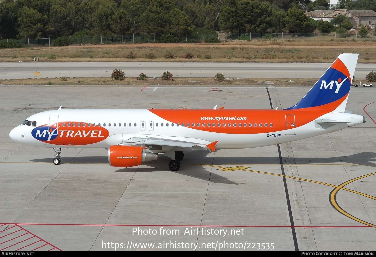 Aircraft Photo of G-YLBM | Airbus A320-214 | MyTravel Airways | AirHistory.net #223535