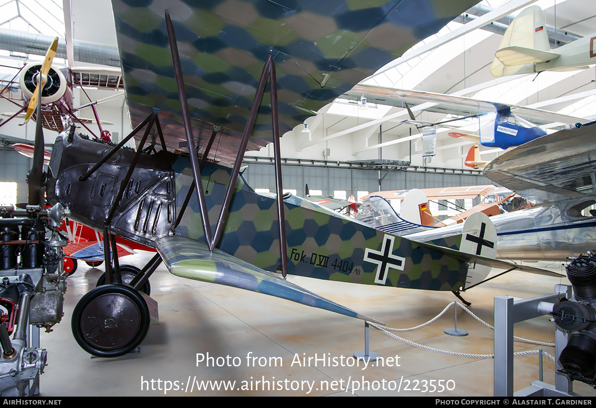 Aircraft Photo of 4408/18 | Fokker D.VII | Germany - Air Force | AirHistory.net #223550