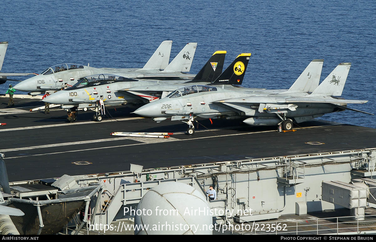 Aircraft Photo of 163893 | Grumman F-14D Tomcat | USA - Navy | AirHistory.net #223562